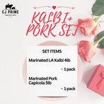 KALBI+PORK Set