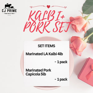 KALBI+PORK Set