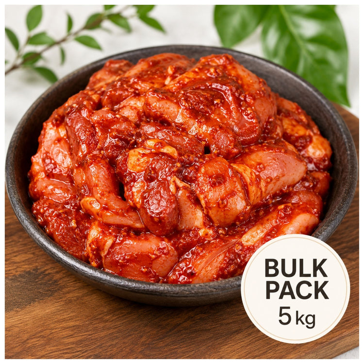 Korean-Style Spicy Gochujang Chicken (5kg/Bulk) (10.16/lb)