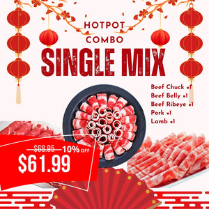Shabu Shabu (Hot pot) Combo 1 - Single Mix